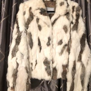 Rabbit Fur Coat